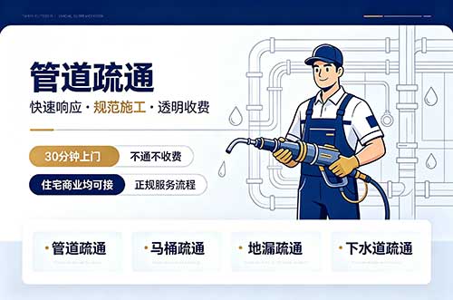 阳西管道疏通
