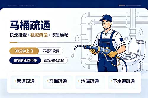 阳西马桶疏通