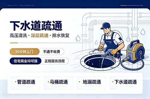 阳西下水道疏通