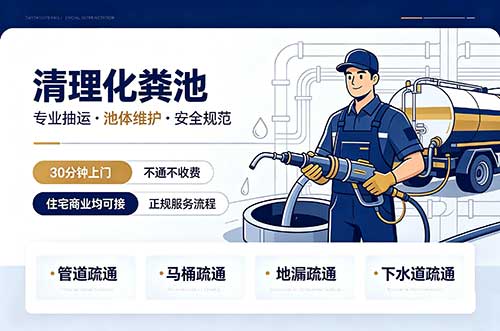 阳西清理化粪池